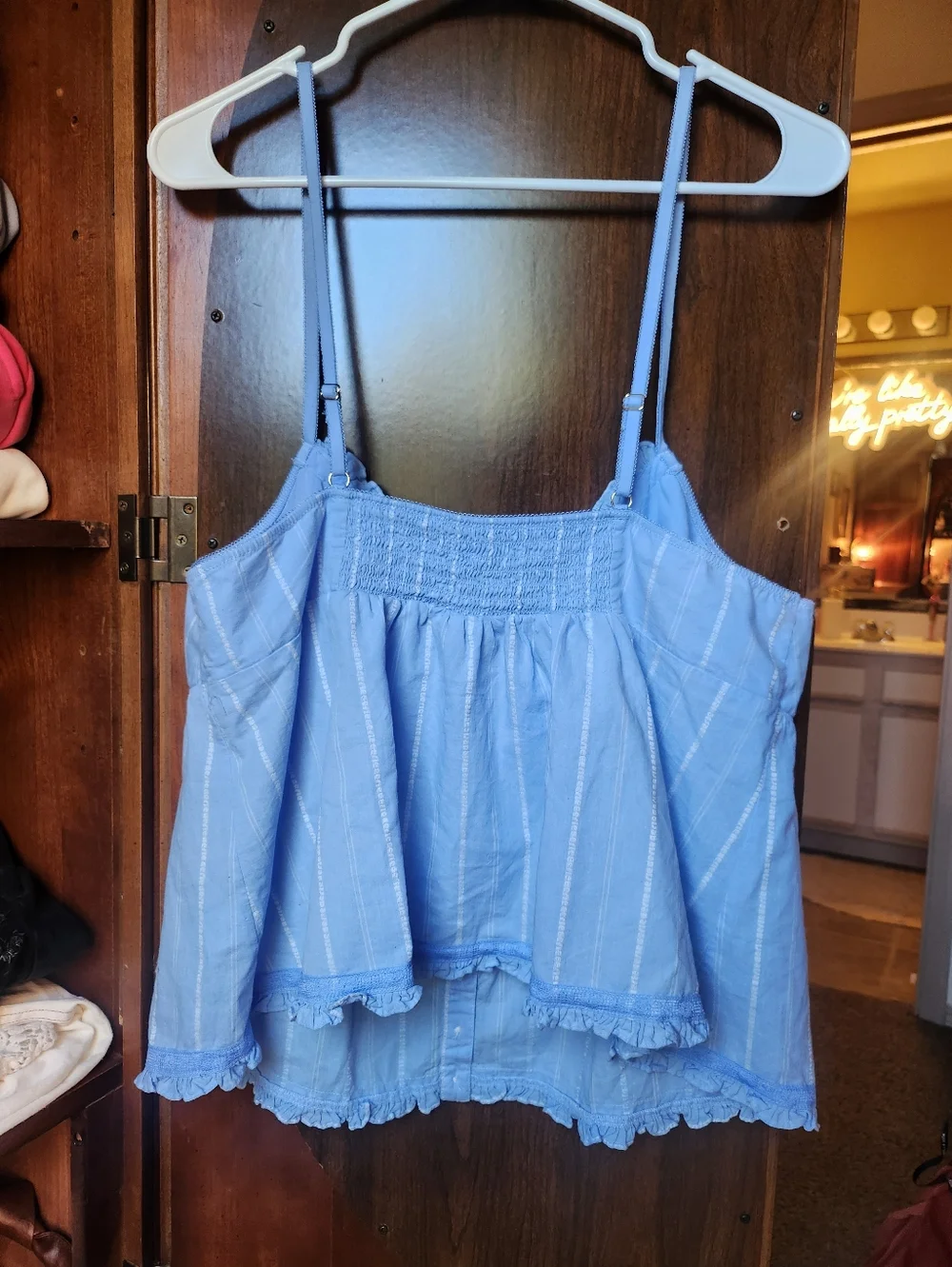 Aerie Off-duty Poplin Tank Top - Picture 7 of 7